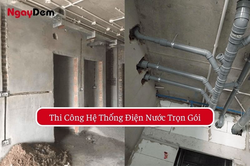 Thi công điện nhẹ cho hệ thống điện nước tại tòa nhà chung cư